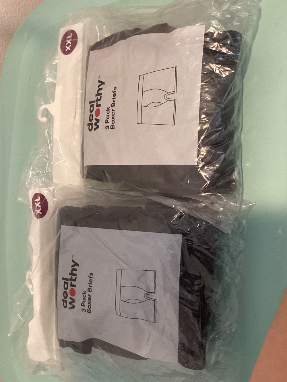 Target Dealworthy Men’s Black Boxer Briefs - 4 Pack (XXL)
